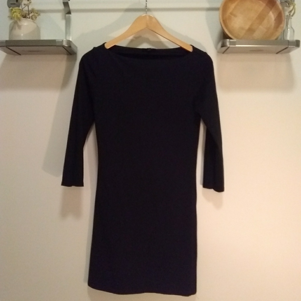 Topshop mini boatneck dress